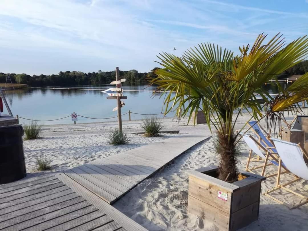 Neu! Ferienhaus Sonnenschein Am Badesee 아우리흐 외부 사진